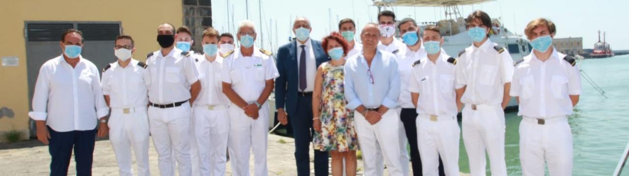 L'assessore Lagalla coi cadetti