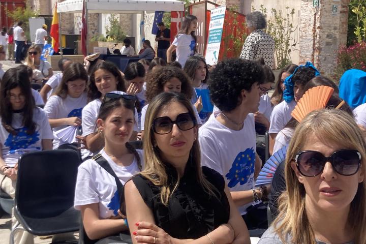 partecipanti alla Festa dell'Europa
